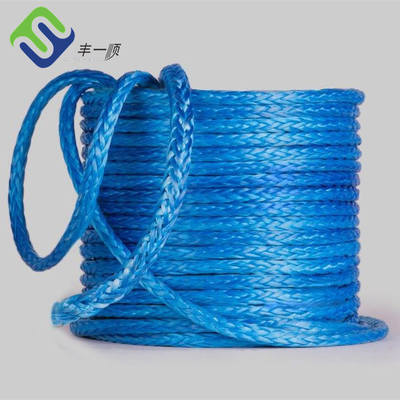 طناب 60 میلی متری پلی اتیلن با وزن مولکولی فوق العاده بالا طناب 12 رشته ای MBL Mooring