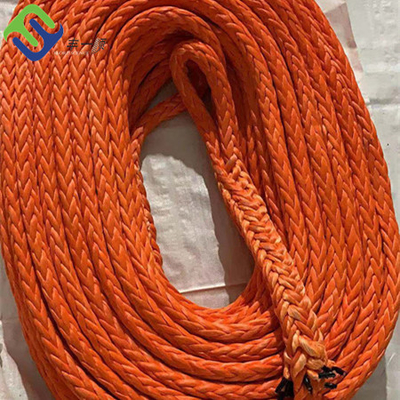 طناب طناب طیف 12 رشته دریایی شناور 40mmx300m UHMWPE مقاوم در برابر اشعه ماوراء بنفش