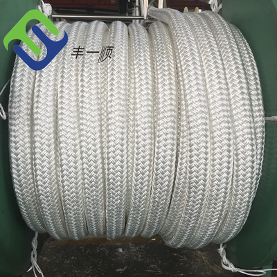 Hawser Naylon Mooring Rope دو بافته برای کشتی ها