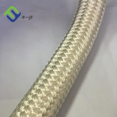 Hawser Naylon Mooring Rope دو بافته برای کشتی ها