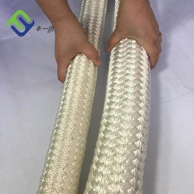 Hawser Naylon Mooring Rope دو بافته برای کشتی ها