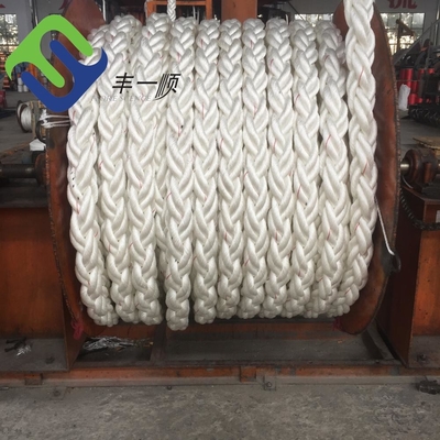 قطر 56mm×220m طناب نایلونی بافته 8 رشته با گواهی ABS