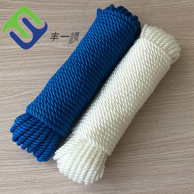 کشش بالا 3 رشته خم شده 4mm-60mm نایلون کشتی لنگر بندر پلی آمید قایق بادبانی