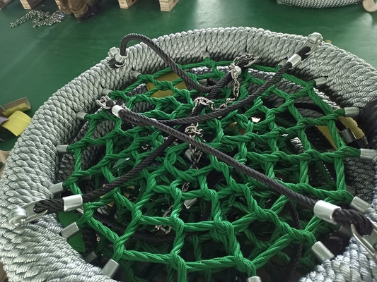 چرخش توری زمین بازی تار عنکبوتی گرد 100 سانتی متری برای کودکان بزرگسال