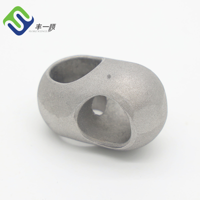 طناب نقره ای صلیب زمین بازی اتصال طناب آلومینیومی 16mm 34g
