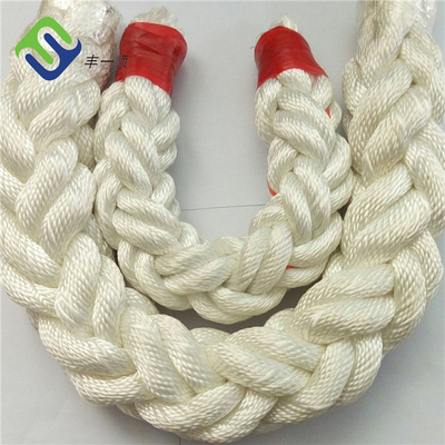 قطر 56mm×220m طناب نایلونی بافته 8 رشته با گواهی ABS