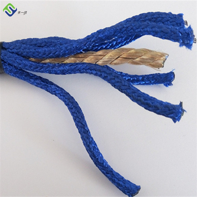 طناب پلی استری 16 میلی متری 6 رشته ای با سیم فولادی برای زمین بازی